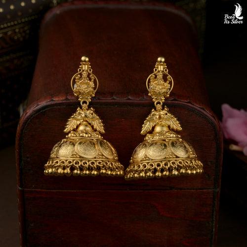 GOLD PLATED JHUMKA - 5460