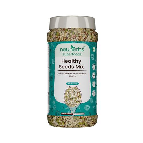 Healthy Seeds Mix rich in Vitamin E, healthy fats & Omega-3 for Heart & Brain, Immunity & Bones and Hair & Skin