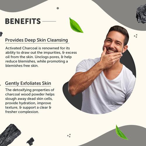 100% Pure Activated Charcoal Wood Powder 100g for Skin Cleansing