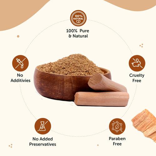 Premium Sandalwood Powder 100g for Radiant Skin