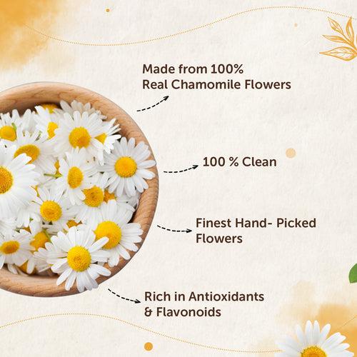 Chamomile Flower Tea For Blissful Sleep and Calm Mind- 30 gm