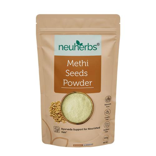 100% Natural Methi Seeds Powder - For Hair Strengthening & Nourishment