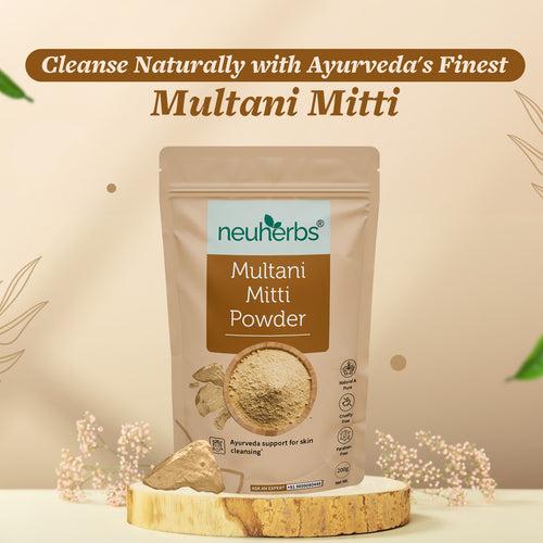 100% Natural Multani Mitti Powder For Brighter & Glowing Skin