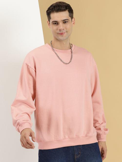 Candy Pink Oversized Sweatshirt