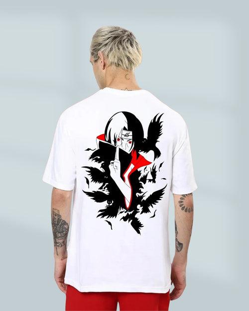 Pack Of 2 - Madara X Itachi Oversized T-shirt Combo