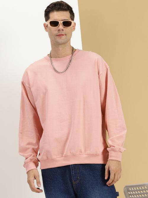 Candy Pink Oversized Sweatshirt