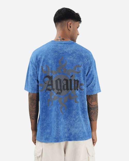 The Rise Again Acid Wash Heavy Guage Oversized T-shirt