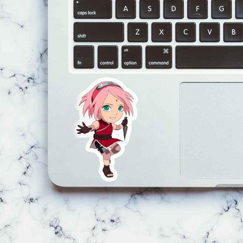 Sakura Chibi Anime Sticker