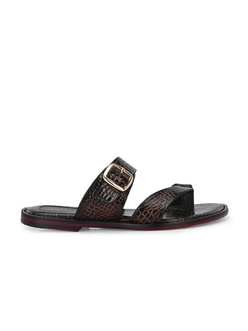 Egoss Ethnic Slippers For Men