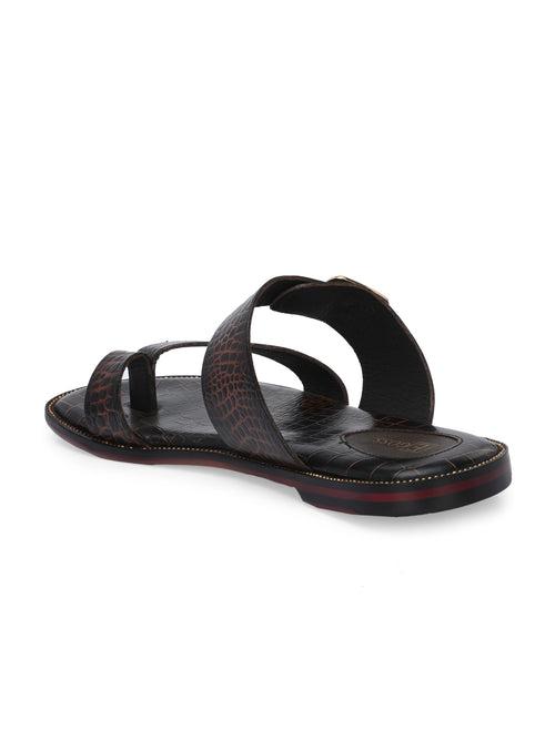 Egoss Ethnic Slippers For Men