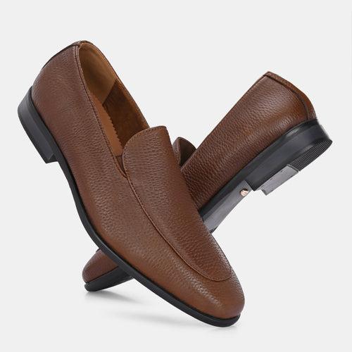 Pashmina Leather Penny Loafers by Lafattio