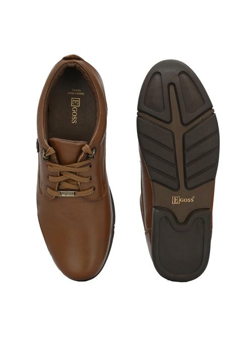 Egoss Casual Lace-Up Shoes For Men