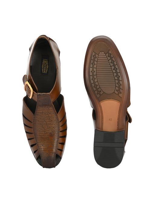 ﻿Egoss Peshawari Sandals For Men