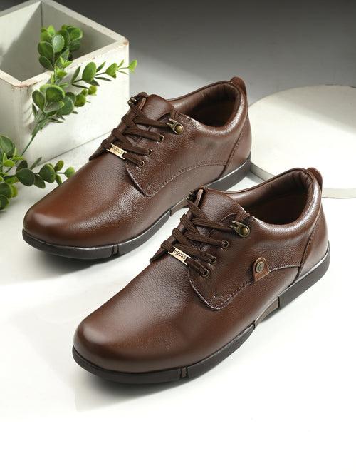 Egoss Casual Lace-Up Shoes For Men