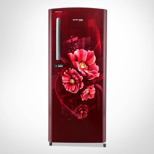 Voltas Beko 210 L 3 Star Single Door Direct Cool Refrigerator (RDC245C/W0BWE0M000UGD, Bonita Wine)