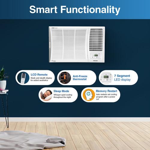 Voltas Inverter Window AC, 1.5 Ton, 3 Star - 183V Vertis Elite