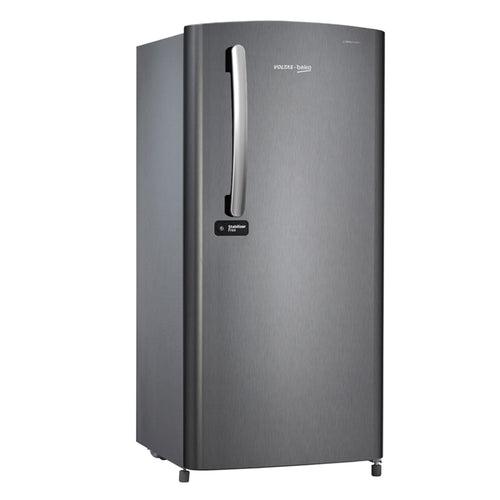 Voltas Beko 185 L, 1 Star, Single Door DC Refrigerator (Silver)