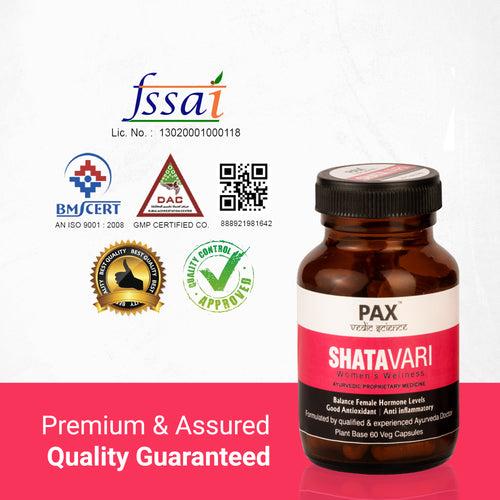 Shatavari-  60 Plant Based veg Capsules