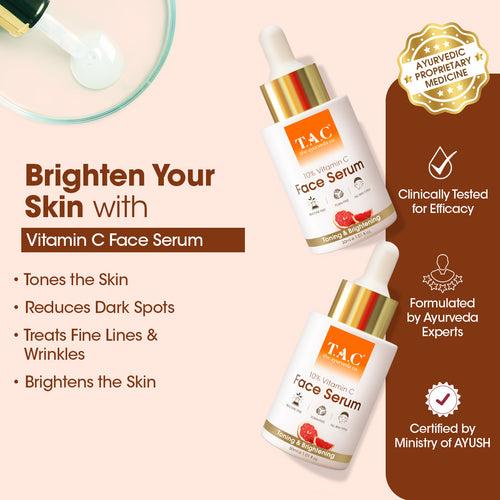 10% Vitamin C Face Serum (Pack of 2)