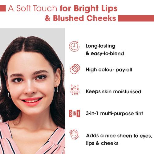 Peach Nude Lip, Cheek & Eye Tint (Pack of 2)