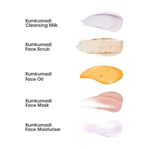 Kumkumadi Gold Glow Facial Kit (Set of 4)