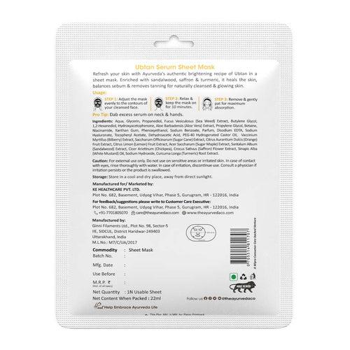 Ubtan Serum Sheet Mask