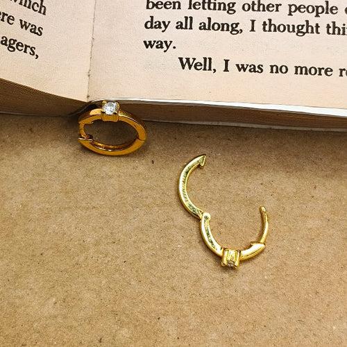 Tiny Gold Plated Imitation Stud For Girl