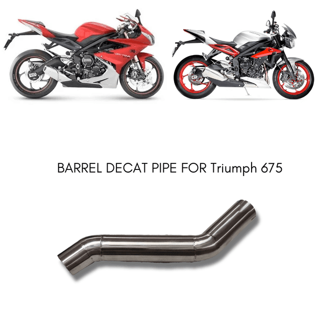 Barrel Decat for Triumph Triple 675