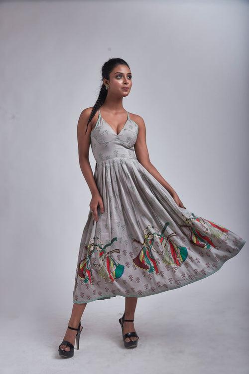 Naach grey dress