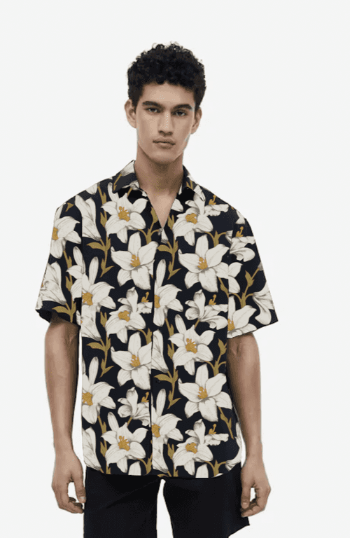 Black Lily Short Sleeve Shirt