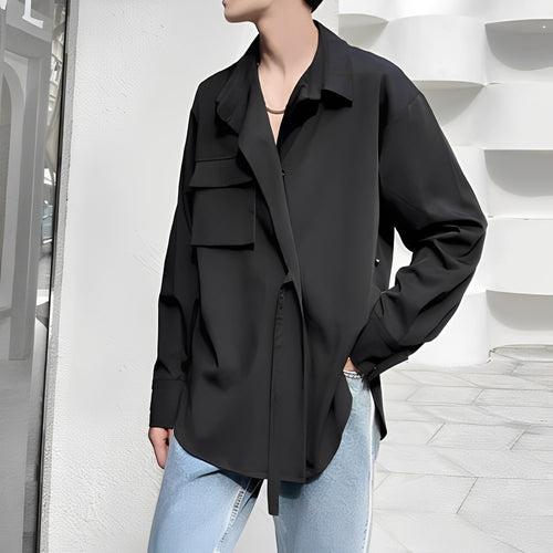 Tokyo Style With Belt Oversized Shirt