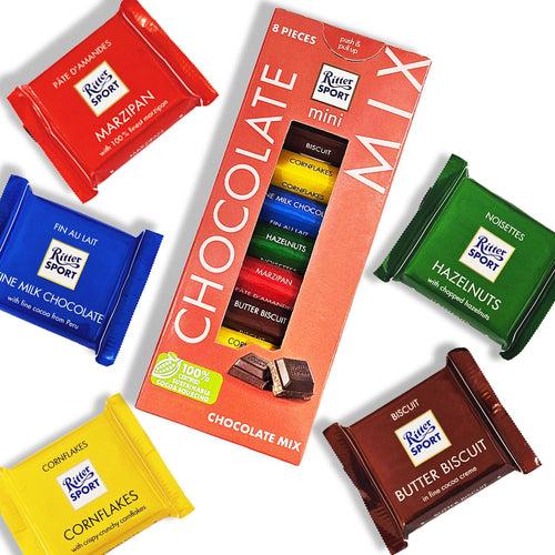 Ritter Sport Mini Assorted Milk & Dark Chocolate 133g