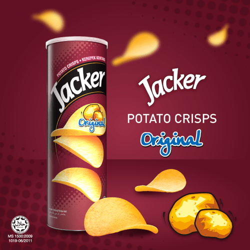 Jacker Potato Crisp Orignal 100g