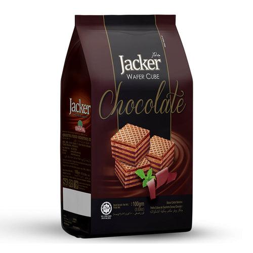 Jacker Wafer Cube Chocolate 100g