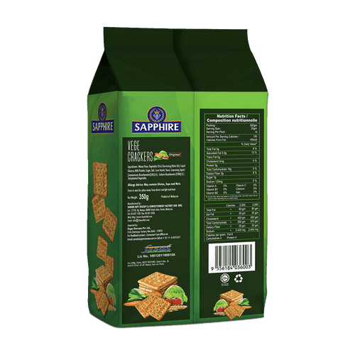 Vege Crackers 350 gms