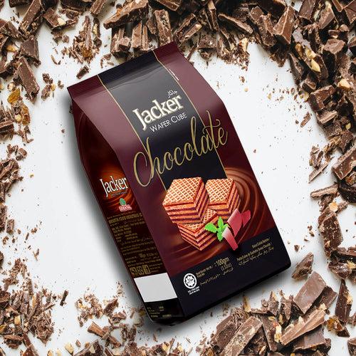 Jacker Wafer Cube Chocolate 100g