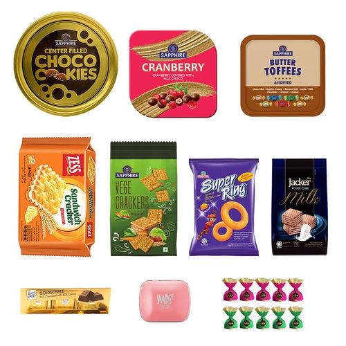 Sapphire Never Out of Snacks Box ( Black Box)