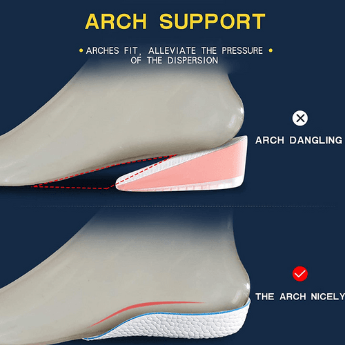 Height Booster Shoe Insoles for Men and Women