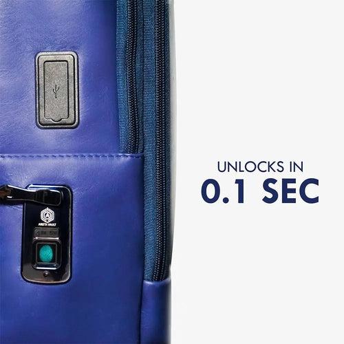 Smart Fingerlock Backpack (Blue)