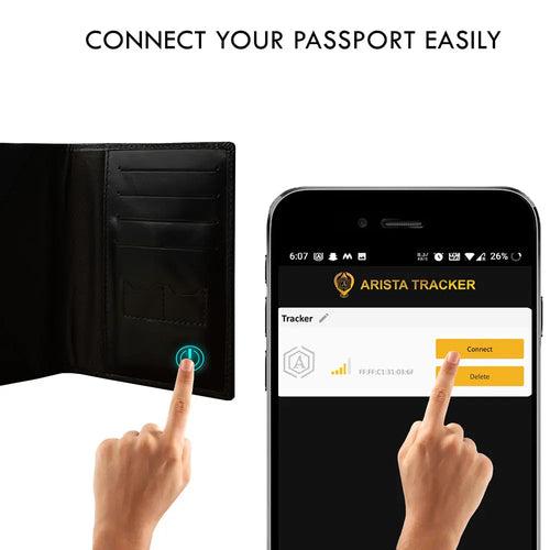 Smart Passport Holder (Black)