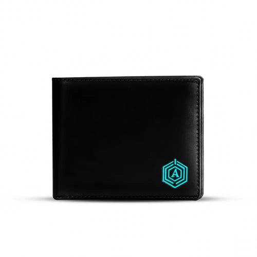 Wallet-bot Classic | Smart wallet | Inbuilt Powerbank (Black)