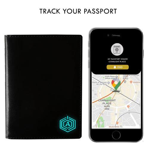 Smart Passport Holder (Black)