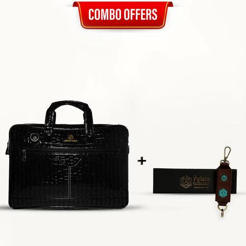 Smart combo ( Genz Fingerlock bag + Bagtag )