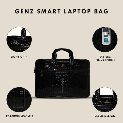 Smart combo (Genz Fingerlock bag + Bagtag)