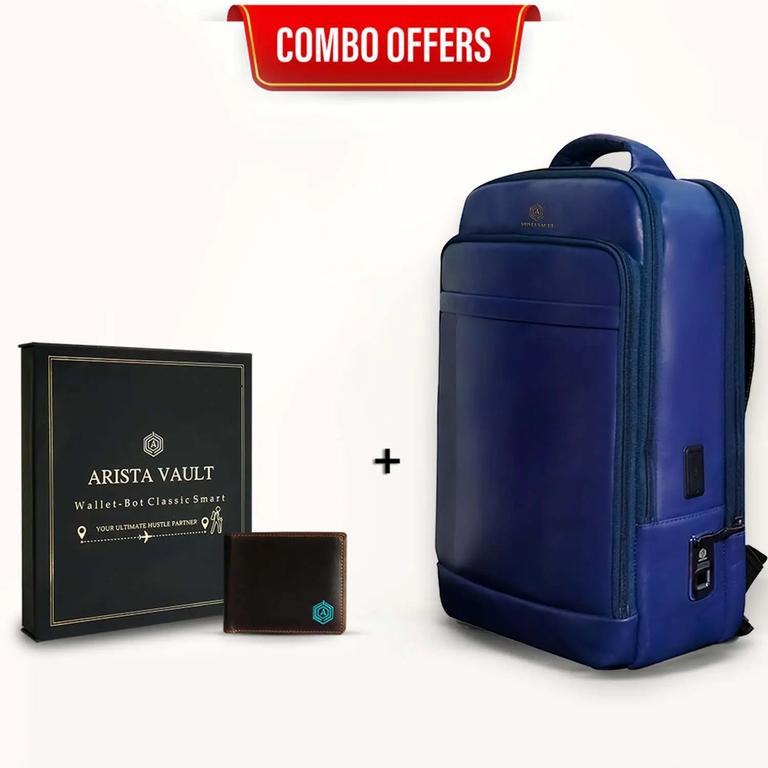 Smart-Combo (Wallet bot Classic + Smart FingerLock BagPack)