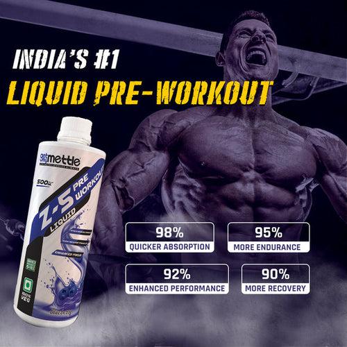 Alpha Whey Protein Z5 Pre-workout Liquid Combo 1kg | 500ml