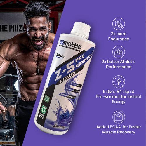 Alpha Whey Protein Z5 Pre-workout Liquid Combo 1kg | 500ml