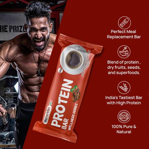 Coffee and Dates Pro Protein Bar Pack of 6