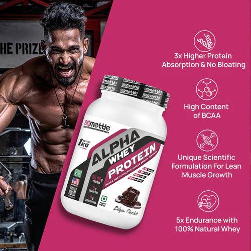 Alpha Whey Protein Z5 Pre-workout Liquid Combo 1kg | 500ml