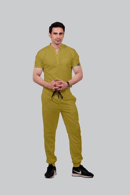 Stretchable (2Way) Male Mustard Jogger